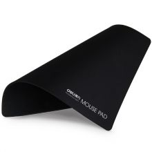 得力(deli)耐磨办公鼠标垫 黑色3692 200mm*250mm