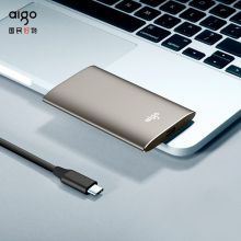 爱国者（aigo）USB3.0 移动固态硬盘 S01 读速可达417MB/s 1T