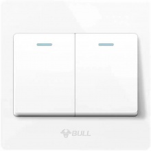 公牛 开关 双开