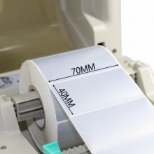远平条码 亚银PET不干胶条码标签纸 70mm*40mm*1000张