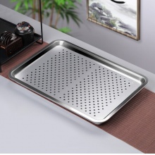 国产 不锈钢滤水盘 储水-方形特大+1号(50*35)