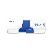 朗科（Netac）64GB USB3.0 高速U盘U905 精灵推拉式加密U盘