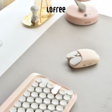 洛斐（LOFREE）防水双色办公鼠标垫 AH105奶茶色