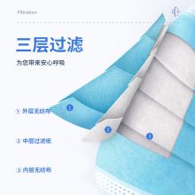 袋鼠医生 外科口罩一次性【无菌级】 10只/包 3层无菌挂耳