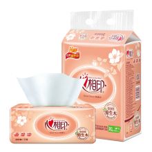 心相印 软抽纸面巾 经典系列 2层200抽 3包/提 20提/箱