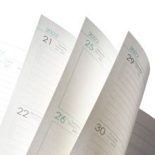 泰视趁早2022薄本效率手册每日计划笔记本A5-爱马仕黄