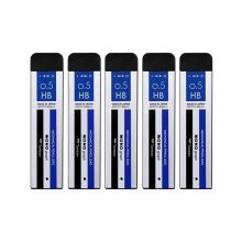 蜻蜓（Tombow）40根/管自动铅笔芯HB0.5mm R5-MG蓝白条盒 5管装