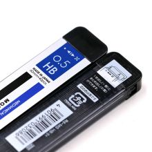 蜻蜓（Tombow）40根/管自动铅笔芯HB0.5mm R5-MG蓝白条盒 5管装