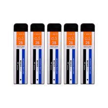蜻蜓（Tombow）40根/管自动铅笔芯2B0.5mm R5-MG蓝白条盒 5管装