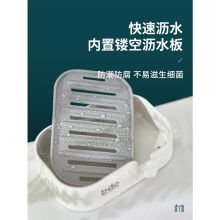 小米 BDO免打孔卫生间置物架 【经典白】中号 BDO-6102