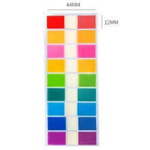 得力(deli)180张12*44mm抽取式彩色指示标贴25908