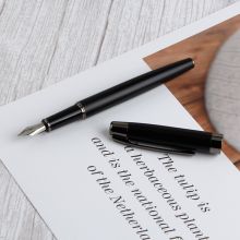 泰视毕加索（pimio）钢笔0.5mm F尖费帝奇系列920磨砂黑