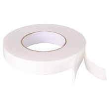 优必利 海绵双面胶 高粘度泡沫棉双面胶带 18mm*5y-10卷装 2118