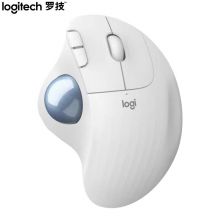 罗技 （Logitech ）ERGO M575 无线轨迹球鼠标 珍珠白