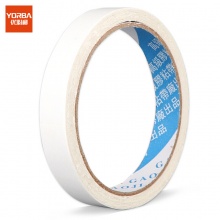优必利 强力双面胶 高粘性棉纸双面胶带 15mm*10y 16卷装 2251