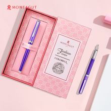梦特娇（MONTAGUT）钢笔套装EF暗尖0.38mm 缤纷系列 紫罗兰