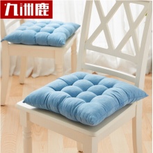 九洲鹿 JZD002 坐垫 时尚加厚麂皮绒坐垫 单只装