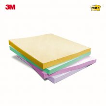 3M 便签纸/报事贴/便条纸/便签本马卡龙4色狠贴系列 654SS-MC-5 76x76mm 180页