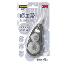 3M 思高基础型修正带CT01-G 5mm×6M灰