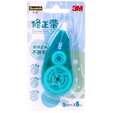 3M 思高基础型修正带CT01-T 5mm×6M松石绿