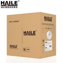 海乐（Haile）HT5002-300 四芯单股纯铜电话线 300米