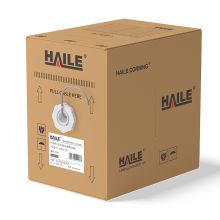海乐（Haile）HT5002-300 四芯单股纯铜电话线 300米