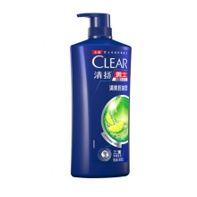 清扬(CLEAR)洗发水 男士去屑洗发露清爽控油型900g 超值大容量