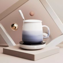 小米有品 保温杯垫恒温加热器 温座套装 含杯子