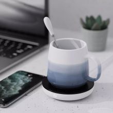 小米有品 保温杯垫恒温加热器 温座套装 含杯子