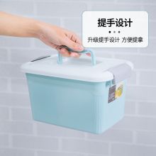 禧天龙收纳箱 10#手提箱【278*195*164mm】樱草蓝