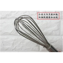 304不锈钢加粗商用手动打蛋器 16寸（总长约直径40cm）