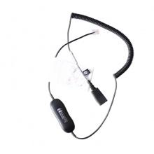 捷波朗(JABRA) GN 1200 QD 转接线 话务耳机座机电话机专用 可调档