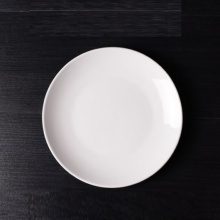 厨乐 茶碟 小圆碟子 白色盘子 12.5cm