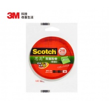 3M 胶带 胶带 思高 200C-18 双面强力粘贴棉纸胶带 18mm*10米