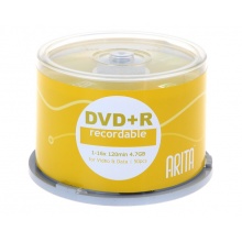 铼德(ARITA)e时代系列 DVD+R 16速4.7G空白刻录光盘 桶装50片