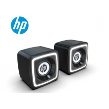 惠普（HP）NS1迷你小音箱 USB/3.5mm双接口有线音箱 黑色