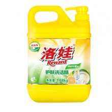 洛娃 洗洁精清新柠檬蔬菜水果餐具护肤食品级洗涤灵 1.68kg*1瓶