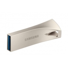 三星(SAMSUNG)64GB USB3.1金属U盘BAR升级版+ 香槟银 读速300MB/s