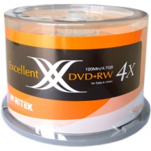 铼德(RITEK)DVD+RW 4.7G 可擦写 50片装