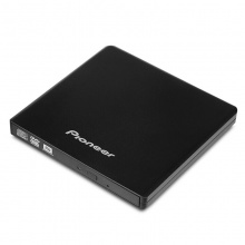 先锋 DVR-XU01C 8倍速 USB2.0 DVD刻录机 黑色