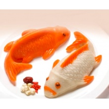 面鱼模具面食大全馒头面食造型 小号PP鱼