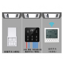 好太太浴霸风暖集成LED吊顶灯卫生间浴室取暖风机排气扇照明多功能五合一 白双核-按键开关