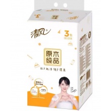 清风 BR38SCS1 抽纸 2层 200抽/包 3包/提 16提/箱