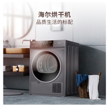 海尔（Haier） 冷凝烘干机家用干衣机除菌家用 9KG滚筒式 EHGN90209S