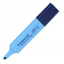 施德楼(STAEDTLER)364-3彩色荧光重点标记笔 蓝色