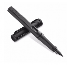 凌美(LAMY)狩猎 磨砂黑ABS 钢笔签字笔水笔Safari狩猎者 磨砂黑F尖