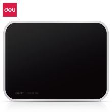 得力 83007 树脂鼠标垫(黑)(块)
