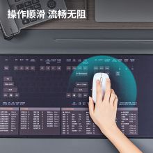 得力83008鼠标垫(黑)(块)