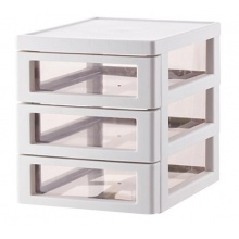 泰视 三层桌面文件栏 抽屉式收纳文件A4 SH2152