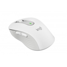 罗技（Logitech）M650-M无线蓝牙鼠标 对称设计 白色 带Logi Bolt USB接收器